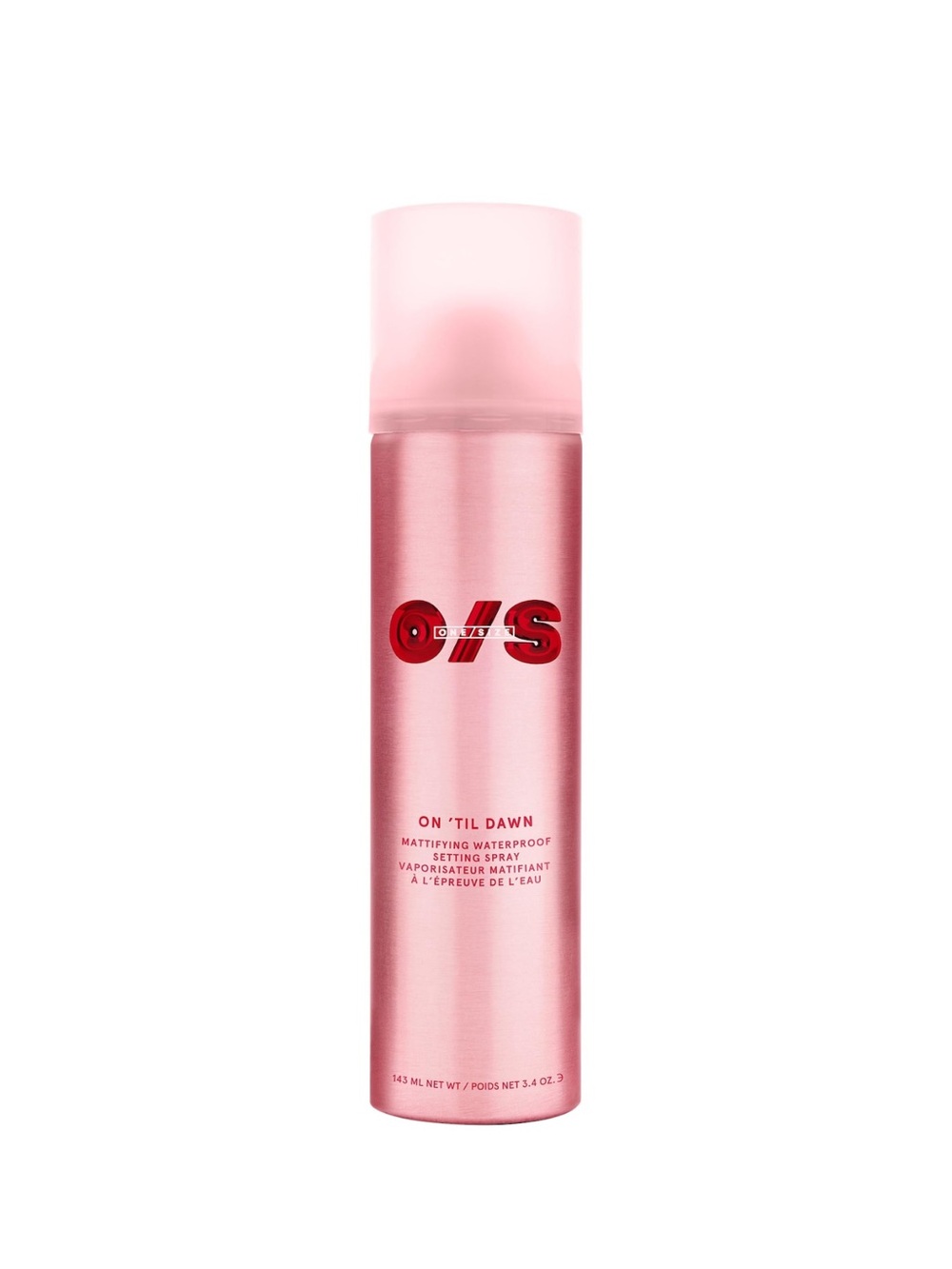ONE/SIZE BY PATRICK STARRR
On 'Til Dawn Mattifying Waterproof Setting Spray